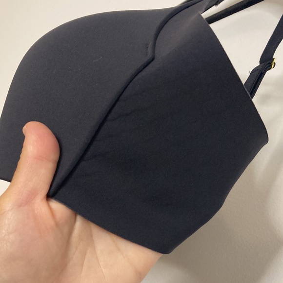 Knix Black Wingwoman Contour Bra Size 5 36D 38D 38C 40C Wireless Comfy - Picture 7 of 12